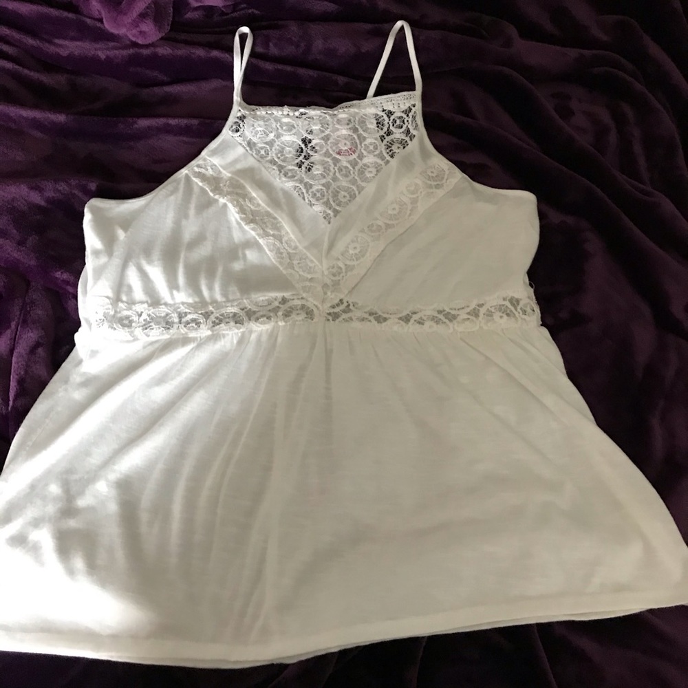 No Boundaries White Tank size 19 (XXL/2XG)